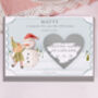 Personalised Elf And Snowman Christmas Gift Reveal Scratch Voucher, thumbnail 2 of 3
