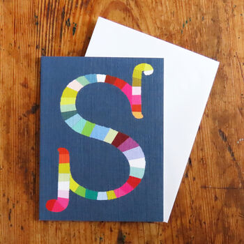 Mini S Alphabet Card, 4 of 5