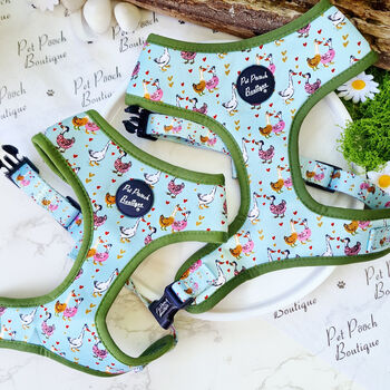 Countryside Ducks Dog Harness With Optional Set, 7 of 12