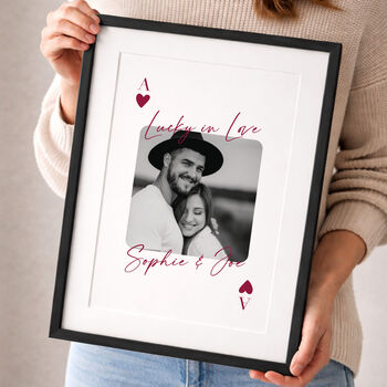 Custom Playing Card Print Valentine And Anniversary Gift, 6 of 11