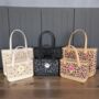 Trendy Crocstyle Multipurpose Tote Bags, Add Charms, Valentine’s Day/ Mother’s Day Gifts, thumbnail 1 of 12