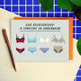 Our Relationship: A Timeline In Underwear Card, thumbnail 2 of 2