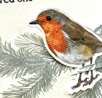 Personalised Robin Funeral Favours With Flower Seeded Robin, Memorial Gifts, 4 of 4