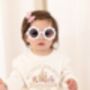 My First Holiday Personalised Embroidered Beach Holiday Airport Sweatshirt Jumper, thumbnail 3 of 7