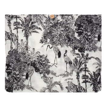 Serendipity Shoulder Bag Black And White Crane, 4 of 5