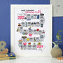 21st Birthday Personalised Print ‘The Road To 21’, thumbnail 1 of 12