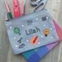 Personalised Back To School Drawing Pencil Case, thumbnail 1 of 2