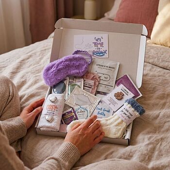 Ultimate Cosy Night Pamper Hamper, Hug In A Box, You Got This Care Package, 4 of 11