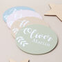 Personalised Baby Name Announcement Disc, thumbnail 2 of 10