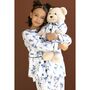 Cecilia Pyjama Set With Matching Teddy Bear Set, thumbnail 1 of 8