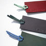 Personalised Italian Leather Bookmark With Welsh Detail, thumbnail 6 of 9