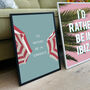 Personalised Favourite Holiday Print, Unframed, thumbnail 1 of 7