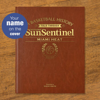 Miami Heat Personalised Nba Basketball Gift Newspaper Book, 2 of 12