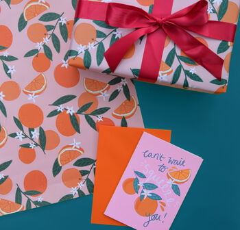 Sevilla Oranges Wrapping Paper, 6 of 7