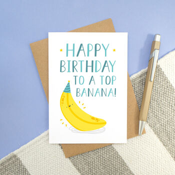 Top Banana Birthday Card, 2 of 6