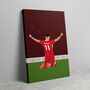 Mo Salah Liverpool Champions Canvas, thumbnail 1 of 2