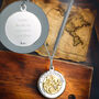 Personalised Silver And Gold St. Christopher Necklace, thumbnail 4 of 7