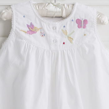 Personalised Girl's Dragonfly Cotton Dress, 5 of 8