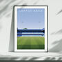 Qpr Loftus Road From The Centre Circle Poster, thumbnail 3 of 7