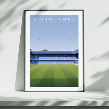 Qpr Loftus Road From The Centre Circle Poster, 3 of 7