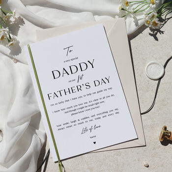 Godfather First Father's Day Card, 3 of 6