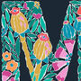 Letter M Original Artwork, thumbnail 2 of 4