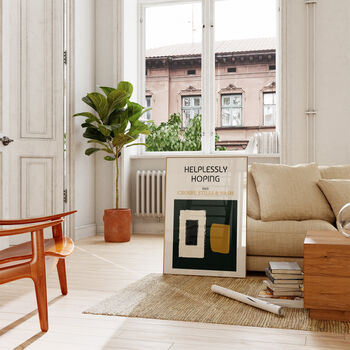 Helplessly Hoping Giclée Retro Art Print, 2 of 2