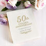Personalised 50th Golden Anniversary Album, thumbnail 4 of 7