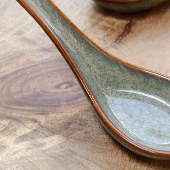 Ceramic Ramen Spoon Set, 4 of 5