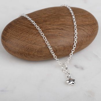 Anklet With Silver Star Charm, 4 of 6
