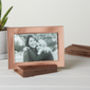Copper Photo Frame With Personalised Stand, thumbnail 4 of 9