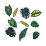 Tropical Leaves Recycled Paper Garland, thumbnail 4 of 5