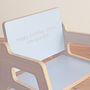 Personalised Wooden Children's Rocking Chair, thumbnail 7 of 8