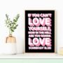 Love Yourself Print, thumbnail 5 of 8