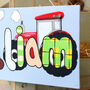Personalised Farm Tractor Canvas Sign, thumbnail 7 of 11