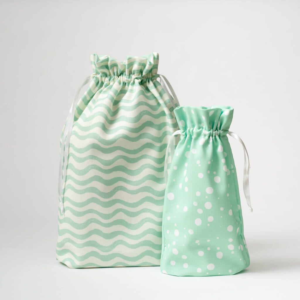 Extra Large Cloth Gift Bags Fabric Gift Bags Reusable Eco Friendly Drawstring Bags