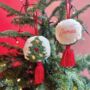 Personalised Christmas Tree Hook Christmas Bauble, thumbnail 1 of 4