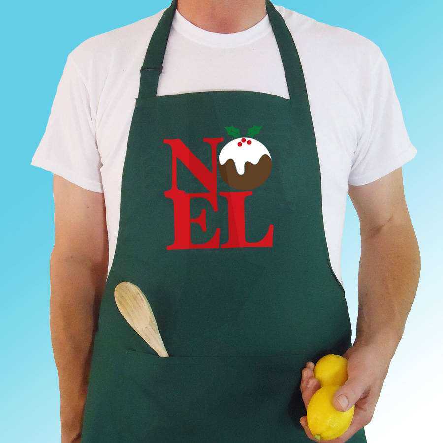 Christmas Apron Noel By Frozen Fire