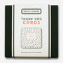 'Thank You Cards' Box Set Containing Eight Folded Cards, thumbnail 2 of 11