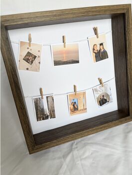 25cmx25cm Square Personalised Photo Frame Add Your Custom Image, 4 of 5