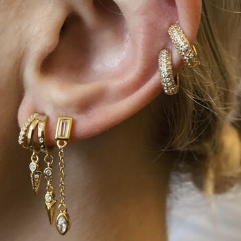 Sienna Earring Gold Plated, 4 of 5