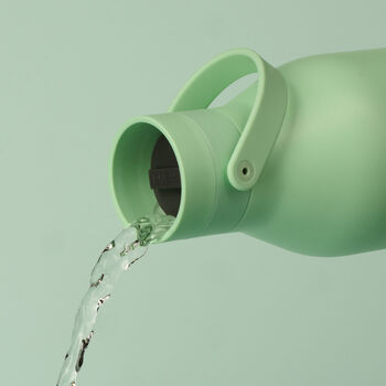 Circular And Co 500ml Stainless Steel Water Bottle Seaglass Green, 4 of 7