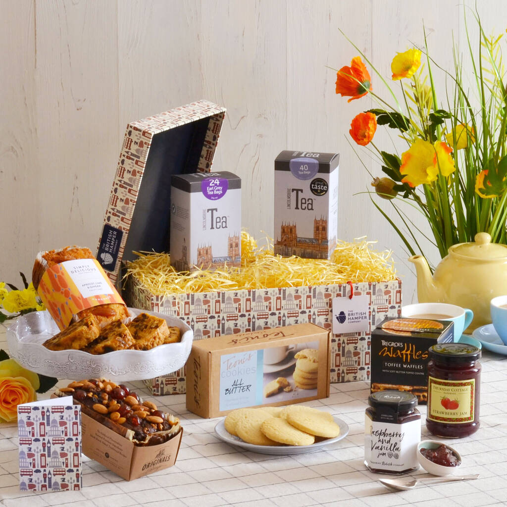 British Afternoon Tea Hamper By The British Hamper Company