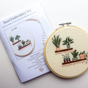 Grow Through What You Go Through Embroidery Kit, 2 of 7