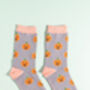 Halloween Pumpkin Bamboo Socks, thumbnail 4 of 7