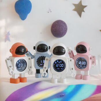 Space Time Bedside Alarm Clock, 5 of 5