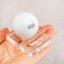 Personalised Golf Ball And Stand Trophy, thumbnail 2 of 5