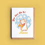 Personalised Lucky Cat Good Luck Card, thumbnail 2 of 3