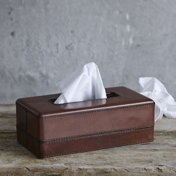 Leather Tissue Box, 2 of 3