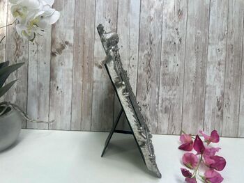 Silver Crown Photo Frame 4x6 Inch Elegant Silver Frame Gift, 8 of 8